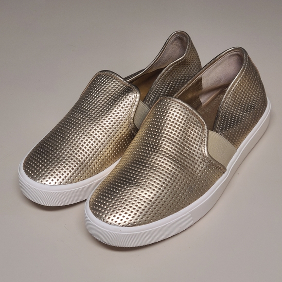 Vince Shoes - Vince Blair Perforated leather slip on sneakers size 7